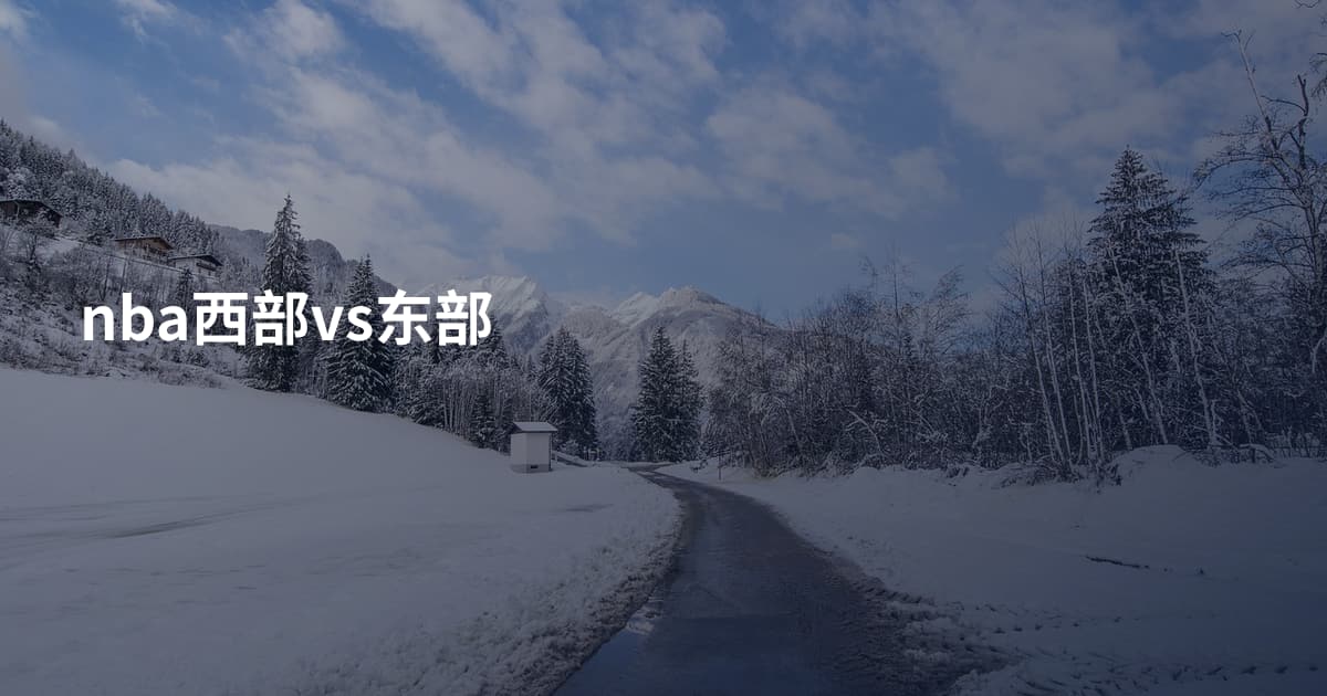 nba西部vs东部