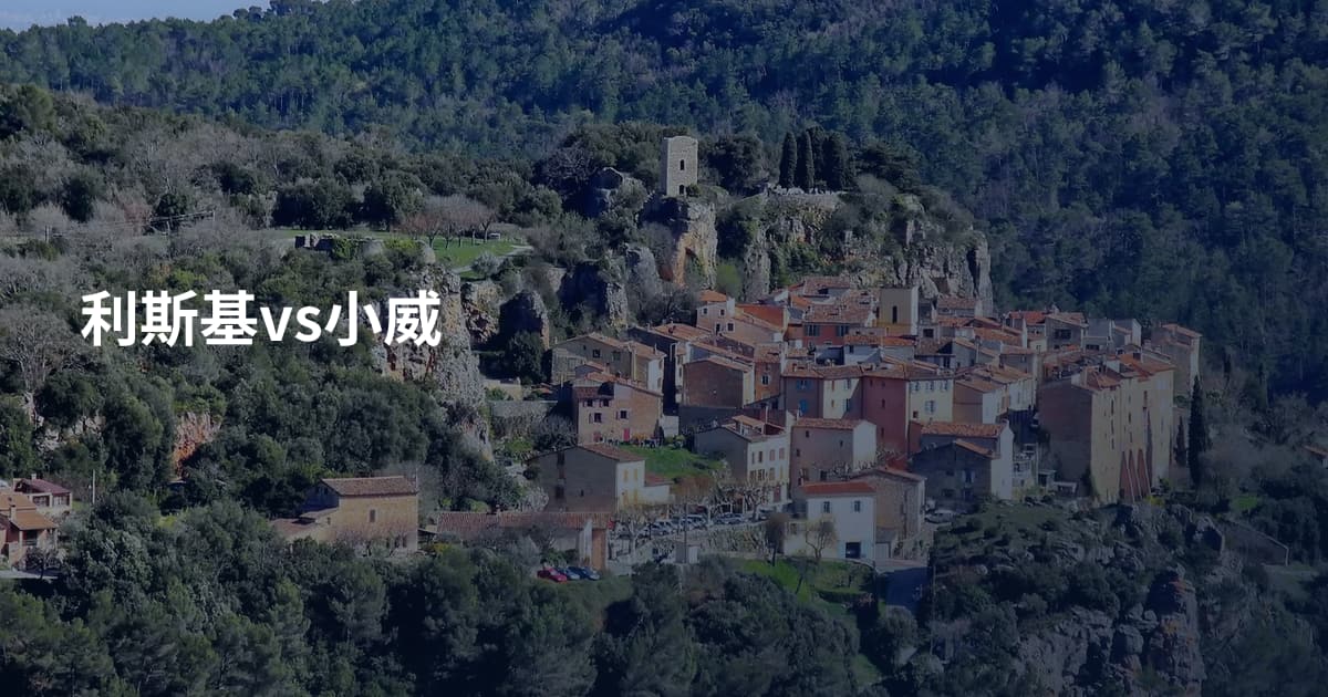 利斯基vs小威