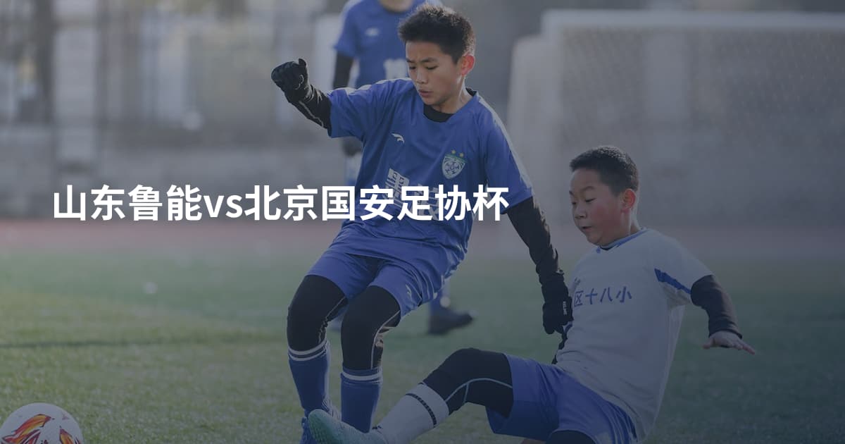 山东鲁能vs北京国安足协杯