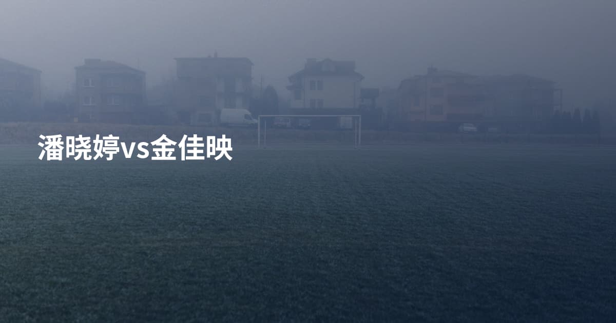 潘晓婷vs金佳映