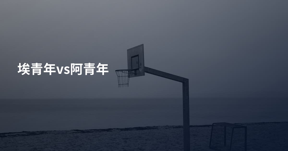 埃青年vs阿青年