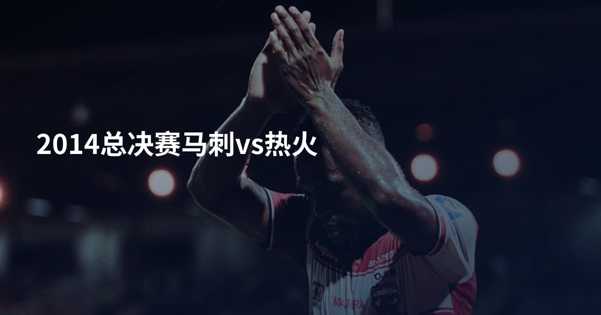 2014总决赛马刺vs热火