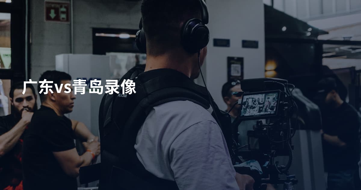 广东vs青岛录像