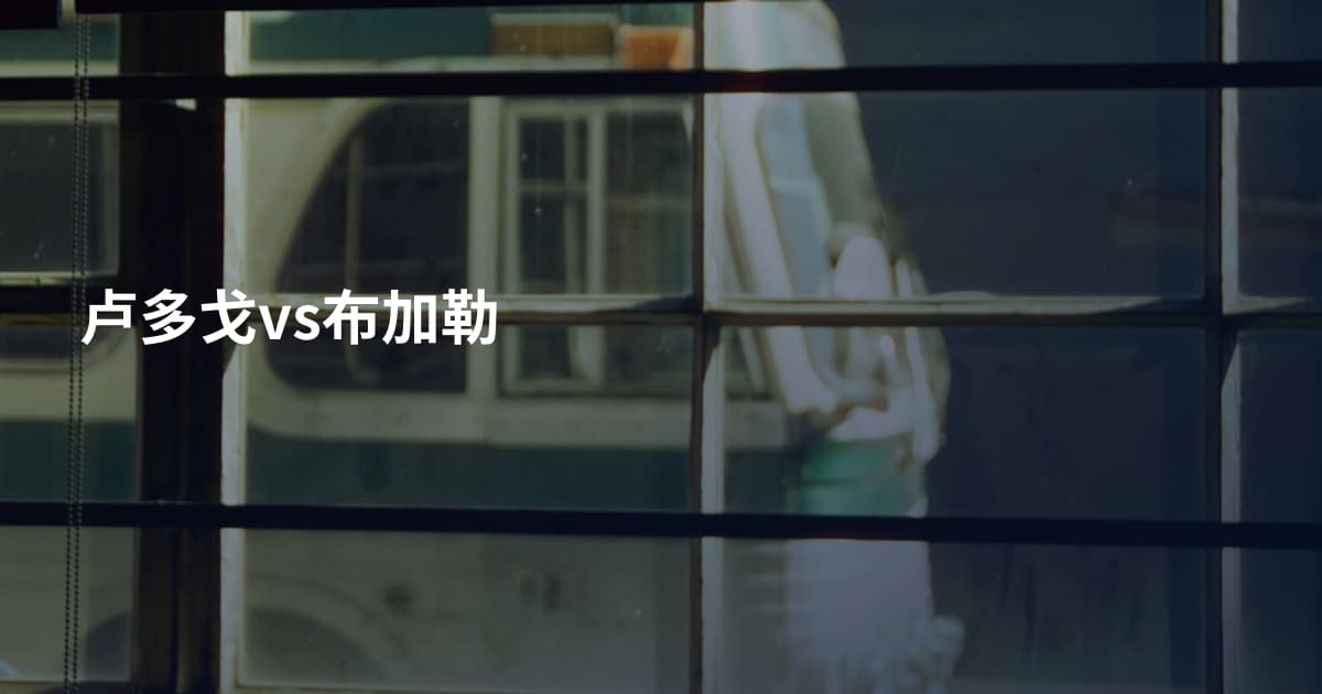 卢多戈vs布加勒