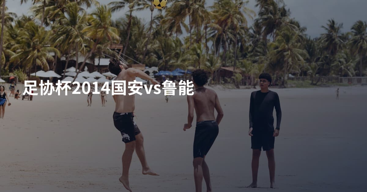 足协杯2014国安vs鲁能
