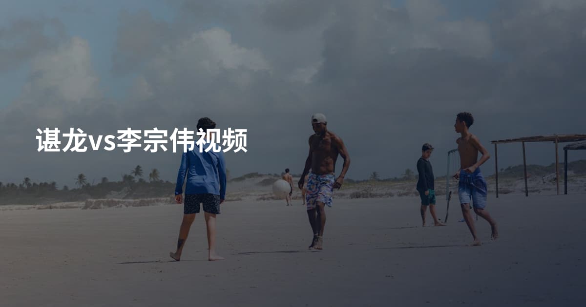 谌龙vs李宗伟视频