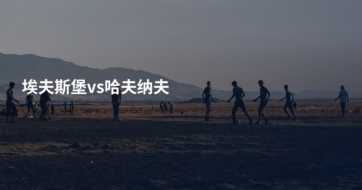 埃夫斯堡vs哈夫纳夫