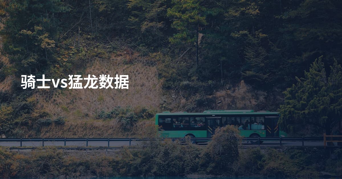 骑士vs猛龙数据