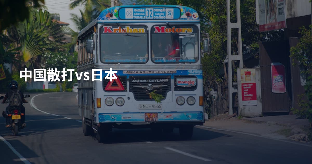 中国散打vs日本