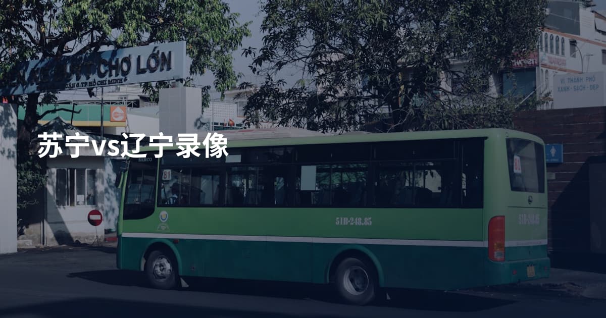 苏宁vs辽宁录像
