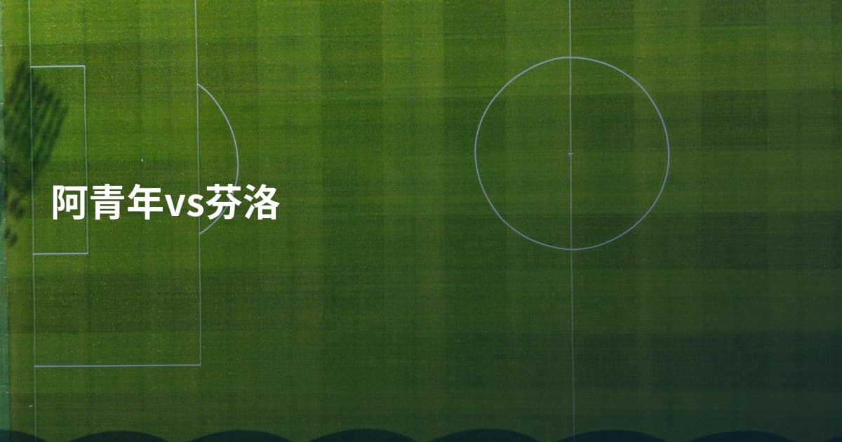 阿青年vs芬洛