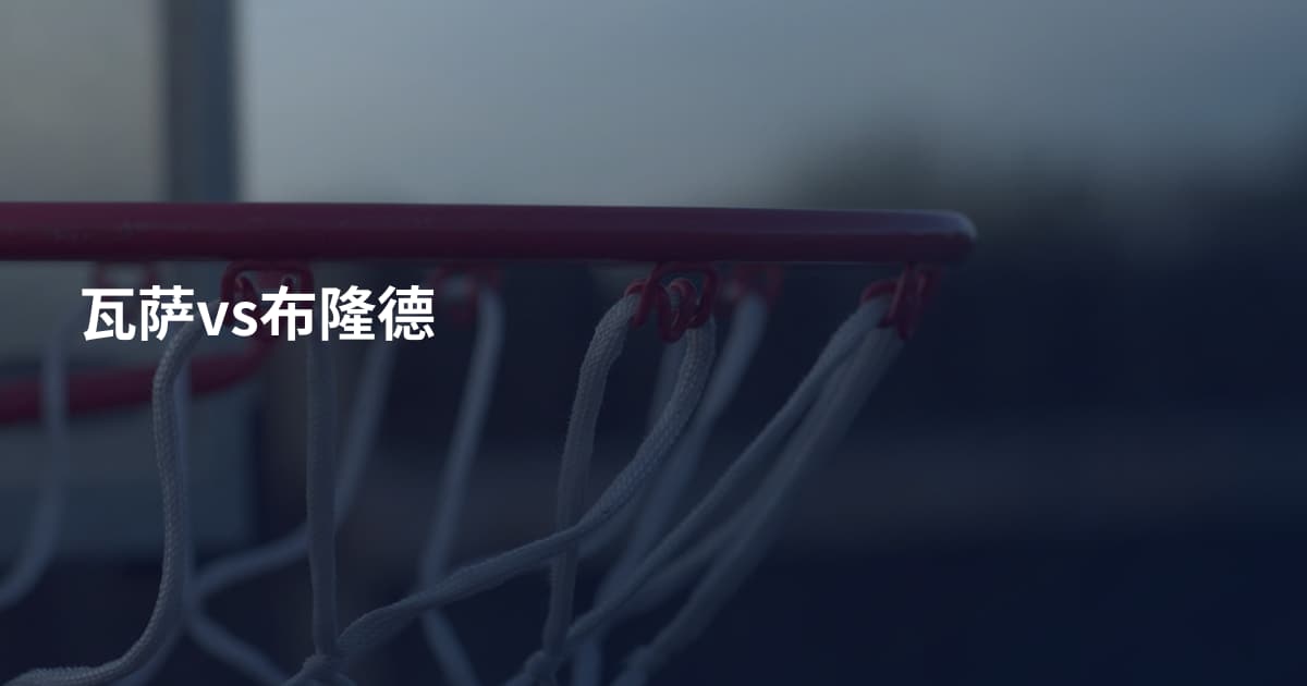瓦萨vs布隆德
