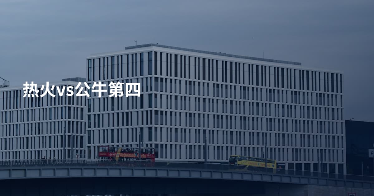 热火vs公牛第四