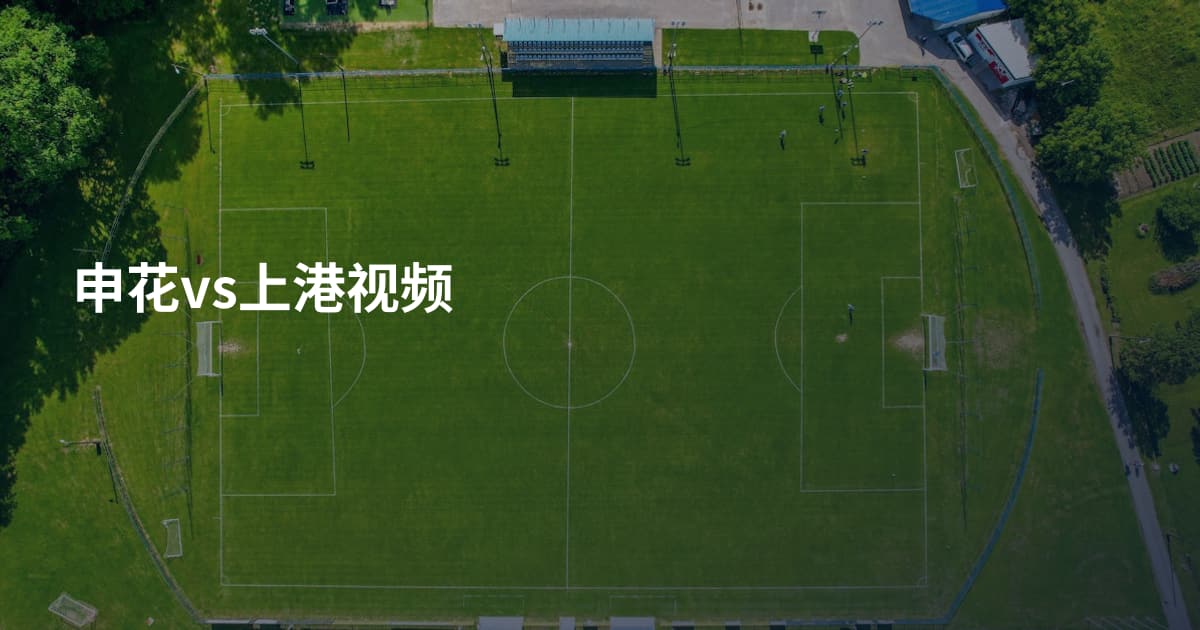 申花vs上港视频