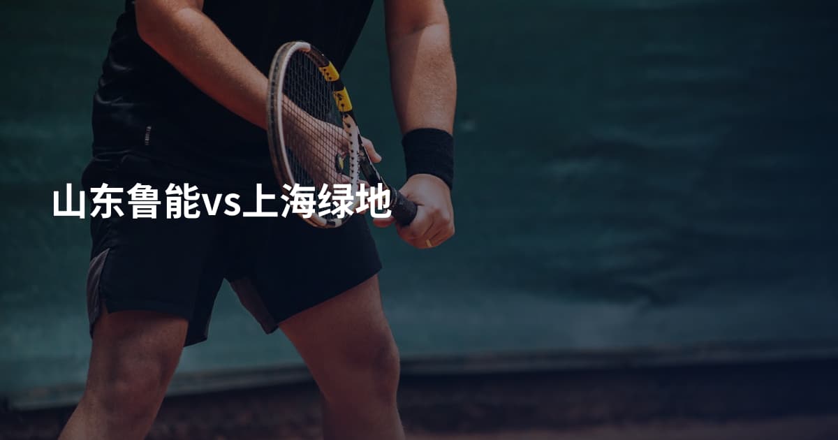 山东鲁能vs上海绿地