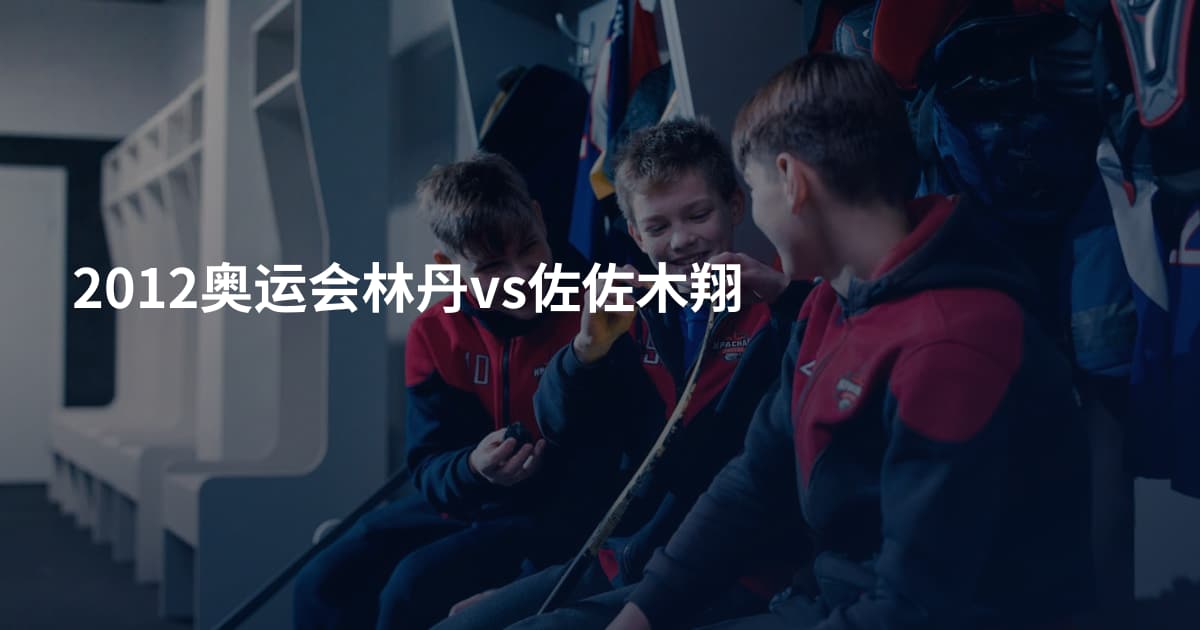 2012奥运会林丹vs佐佐木翔