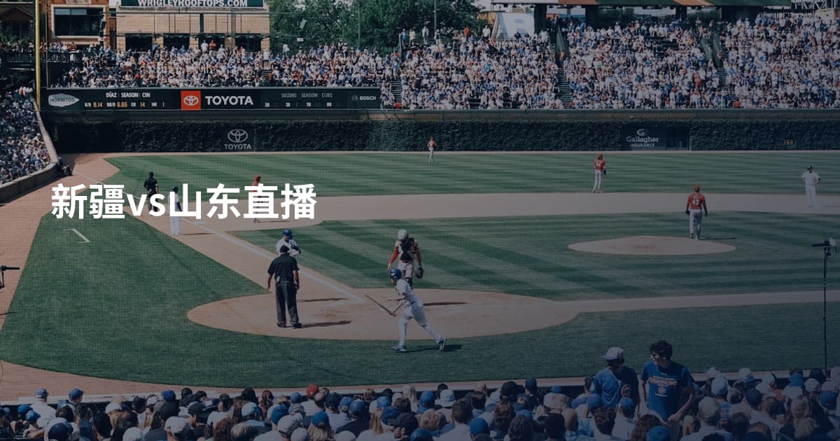 新疆vs山东直播