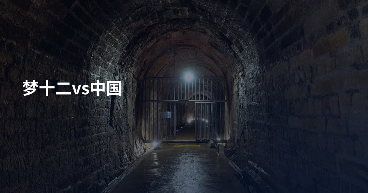 梦十二vs中国