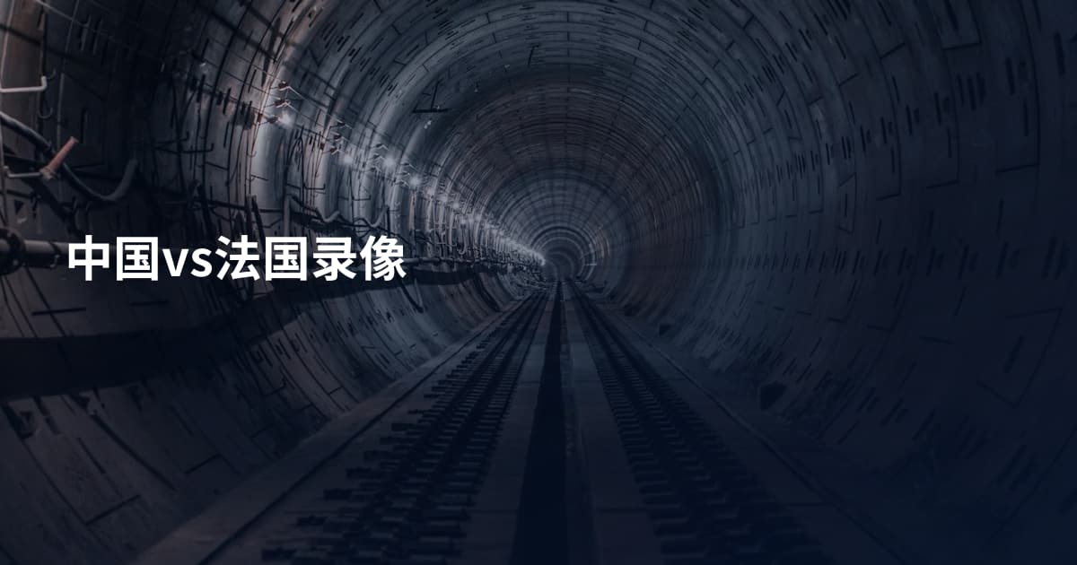 中国vs法国录像