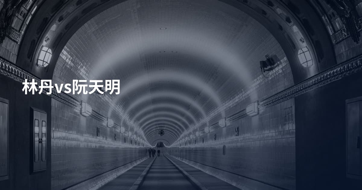 林丹vs阮天明