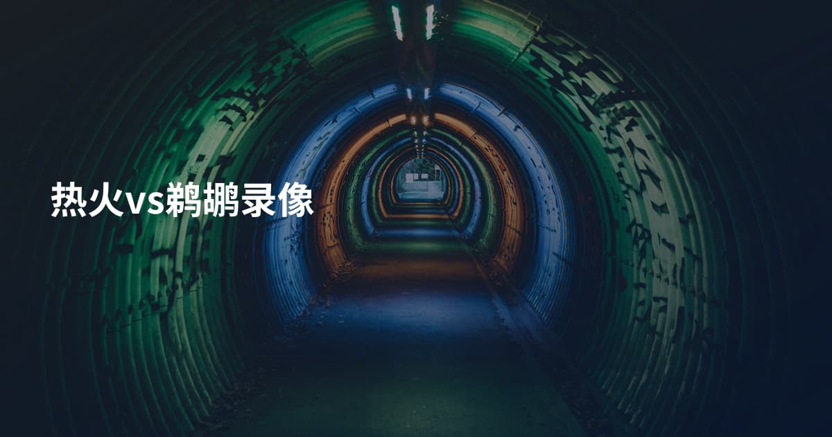热火vs鹈鹕录像