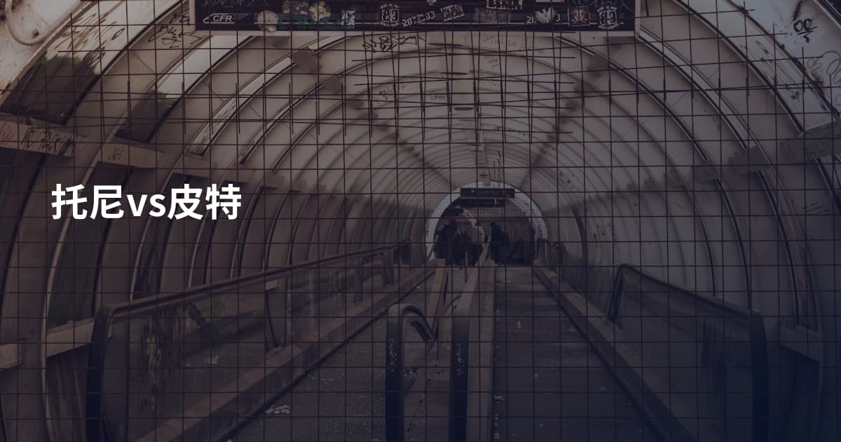 托尼vs皮特