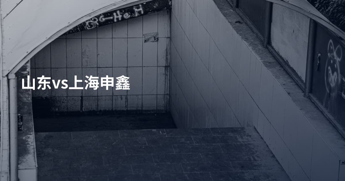 山东vs上海申鑫