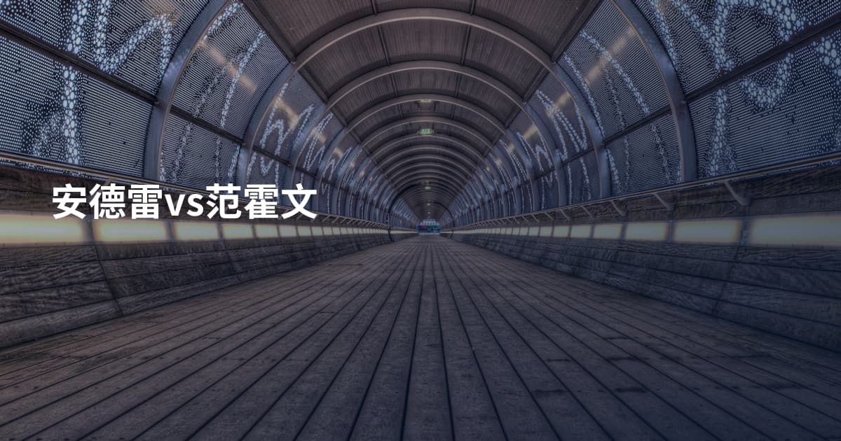 安德雷vs范霍文