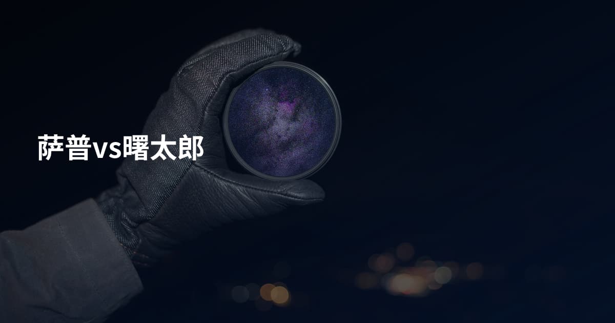 萨普vs曙太郎
