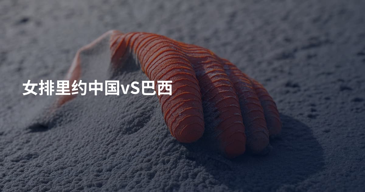女排里约中国vS巴西