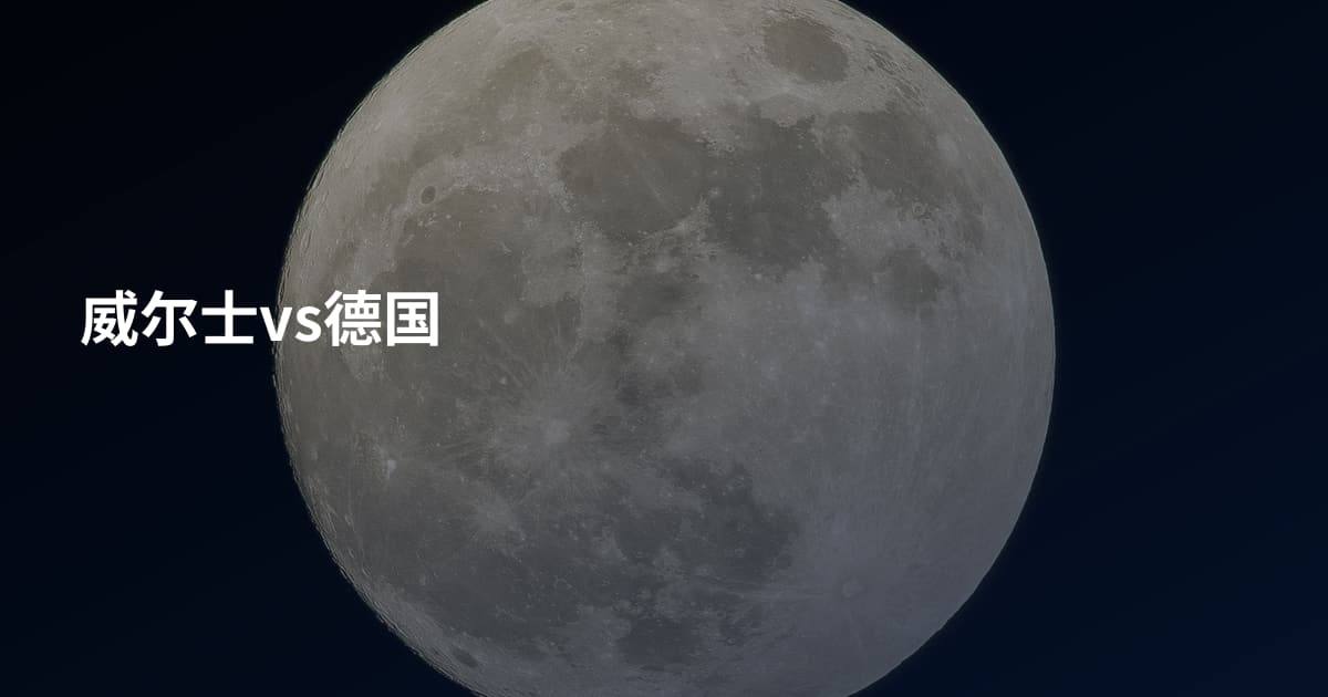 威尔士vs德国