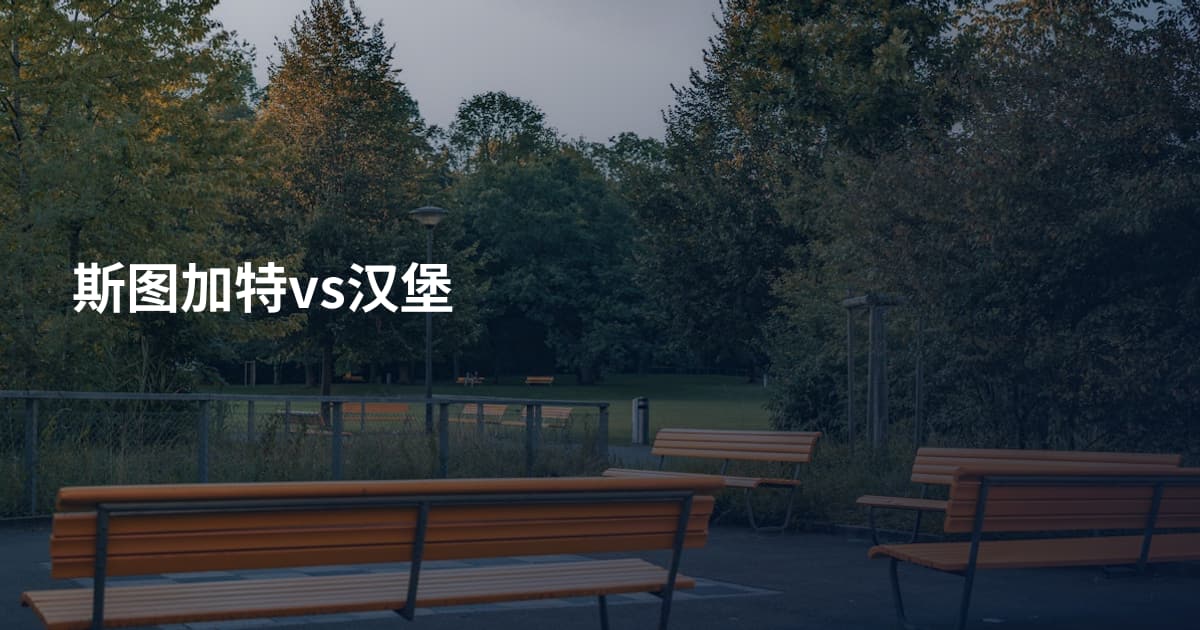 斯图加特vs汉堡