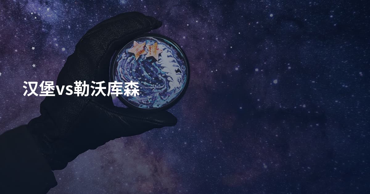 汉堡vs勒沃库森