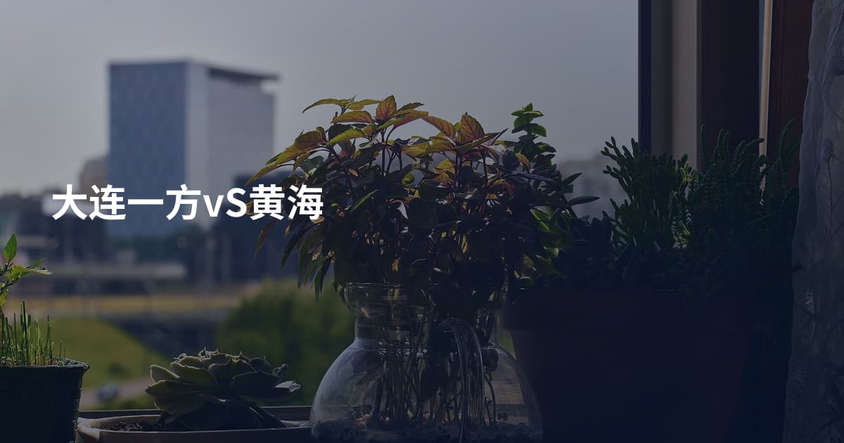 大连一方vS黄海