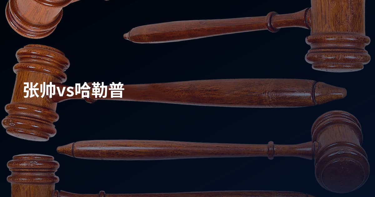 张帅vs哈勒普