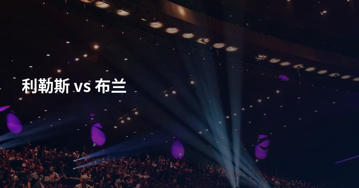 利勒斯 vs 布兰