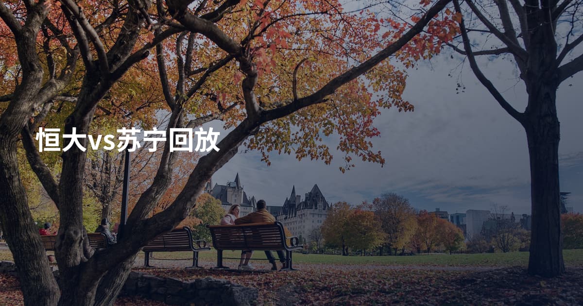 恒大vs苏宁回放