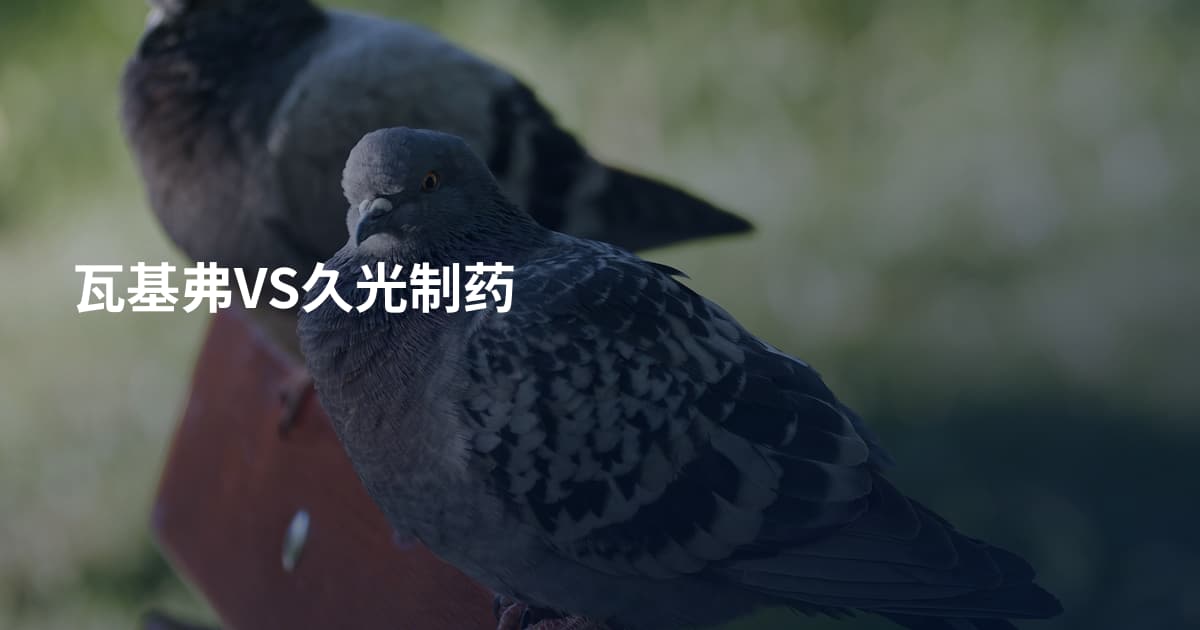 瓦基弗VS久光制药