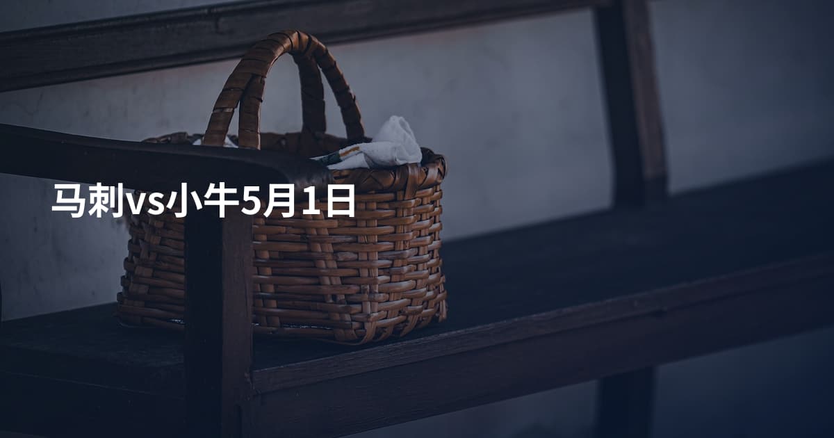 马刺vs小牛5月1日