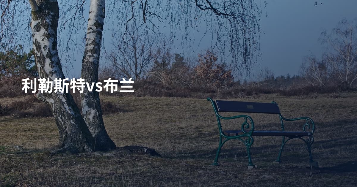 利勒斯特vs布兰