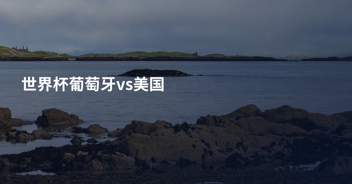 世界杯葡萄牙vs美国