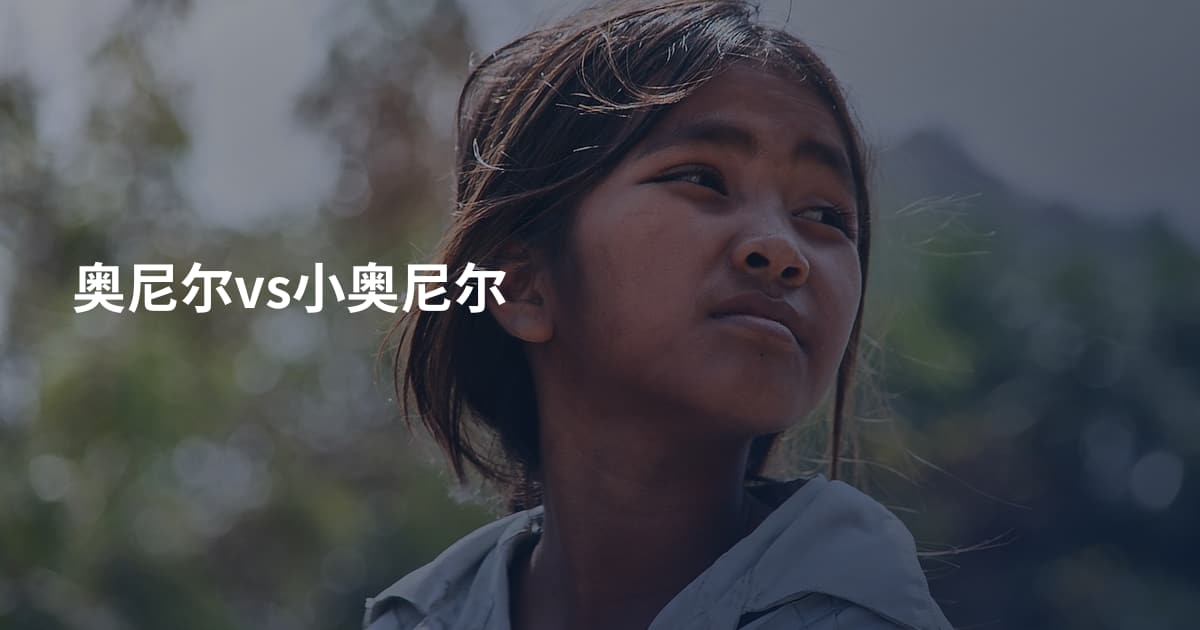 奥尼尔vs小奥尼尔