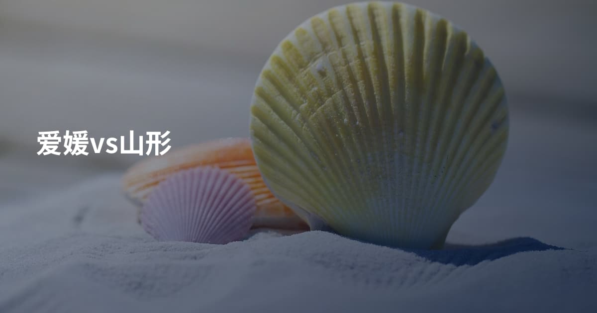 爱媛vs山形