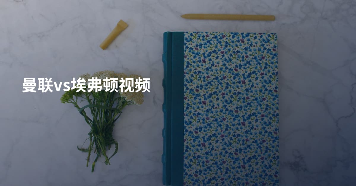 曼联vs埃弗顿视频