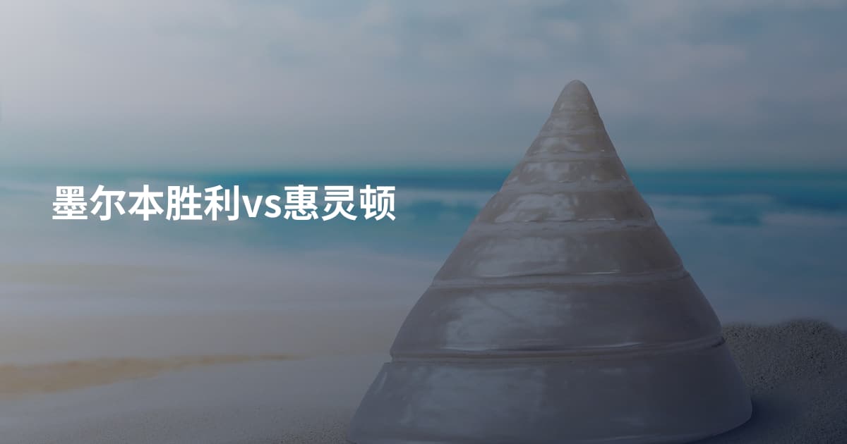 墨尔本胜利vs惠灵顿