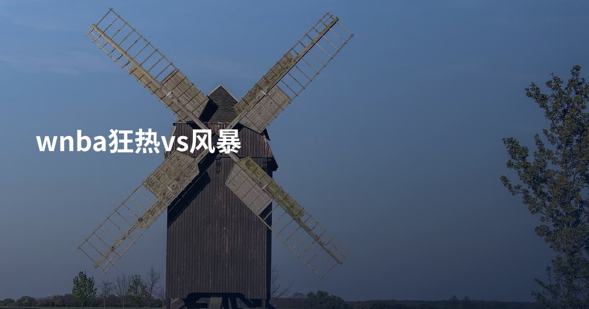 wnba狂热vs风暴