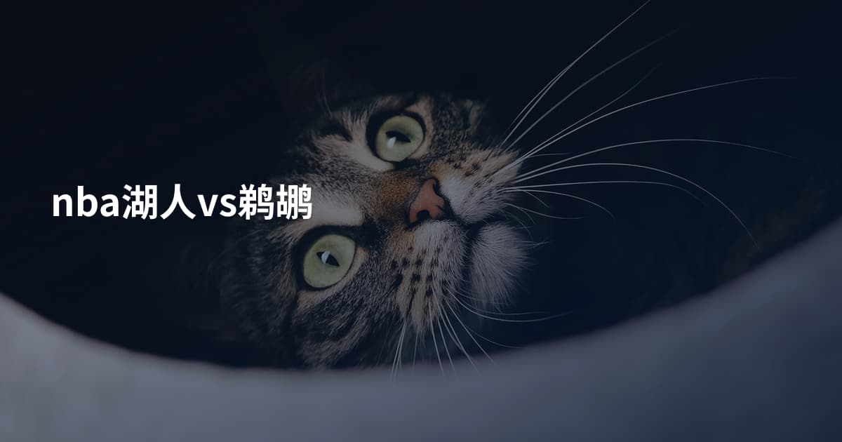 nba湖人vs鹈鹕