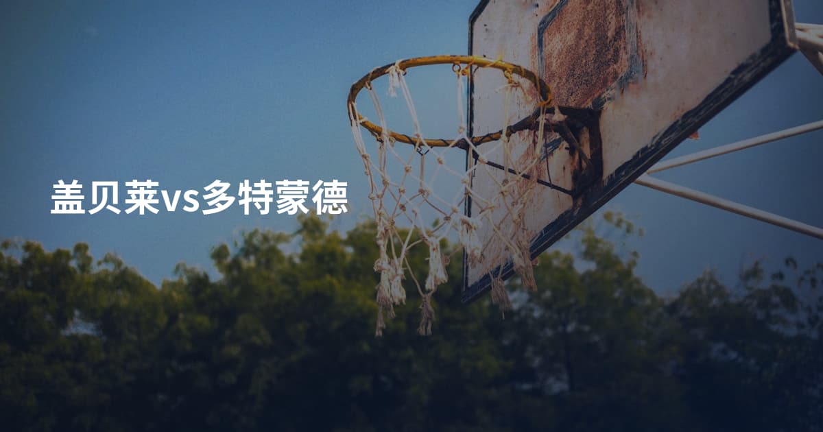 盖贝莱vs多特蒙德
