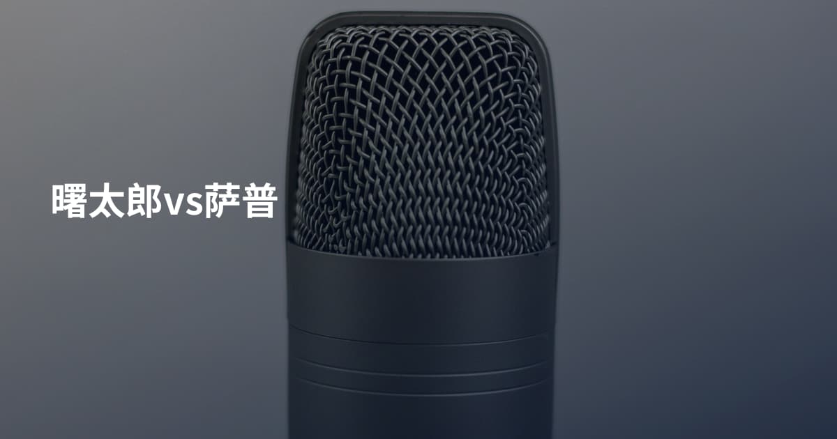 曙太郎vs萨普
