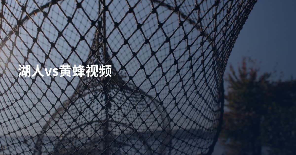 湖人vs黄蜂视频